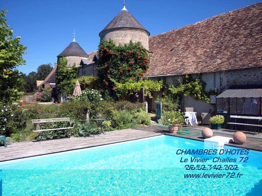 Le Vivier Hotell Challes Rum bild